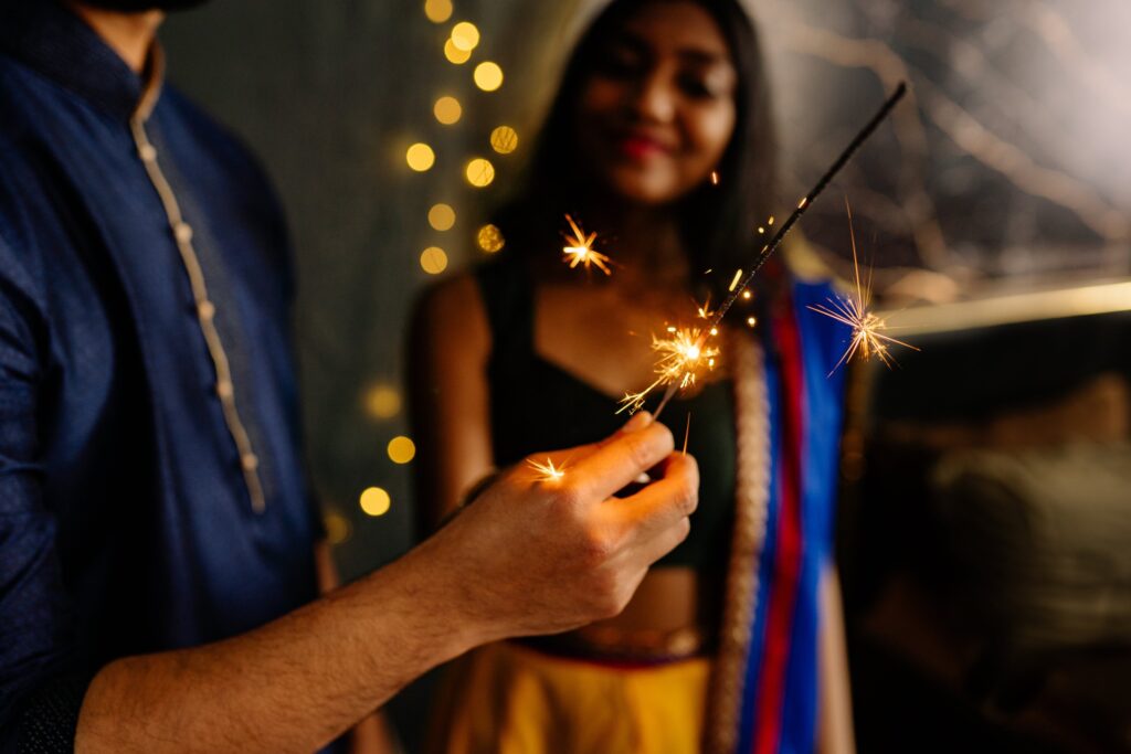 Diwali fireworks